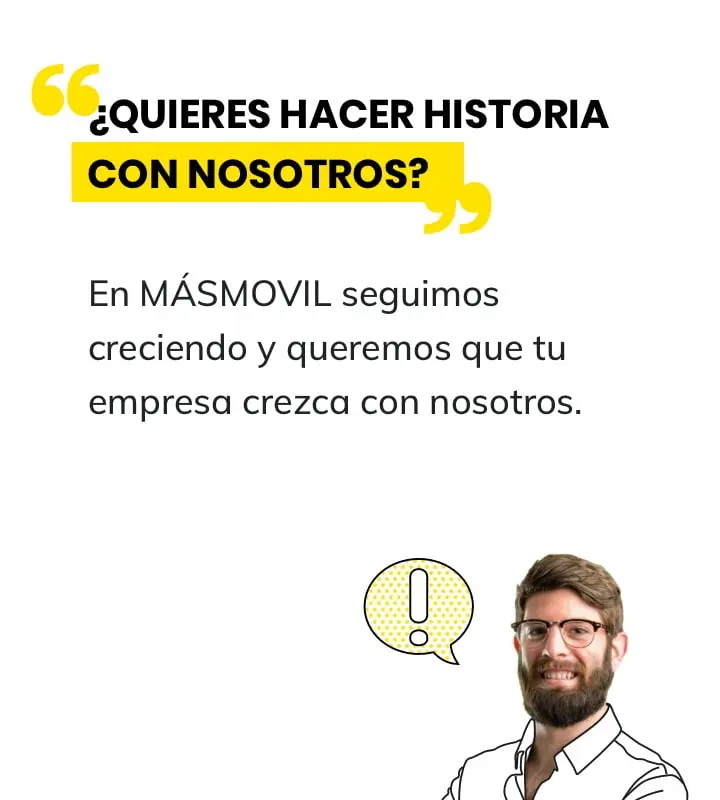 ¿Quieres hacer historia con nosotros?