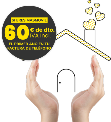 MASMOVIL SEGURO DE HOGAR - Un seguro como una casa. Completo y a precio exclusivo